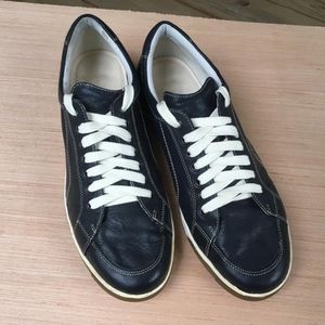 Cole Haan/Nike Air Men's Black Leather Shoes